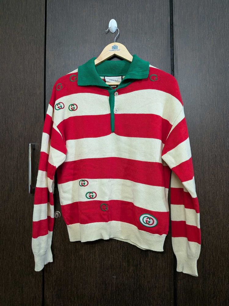 Gucci Striped Knit Sweater
