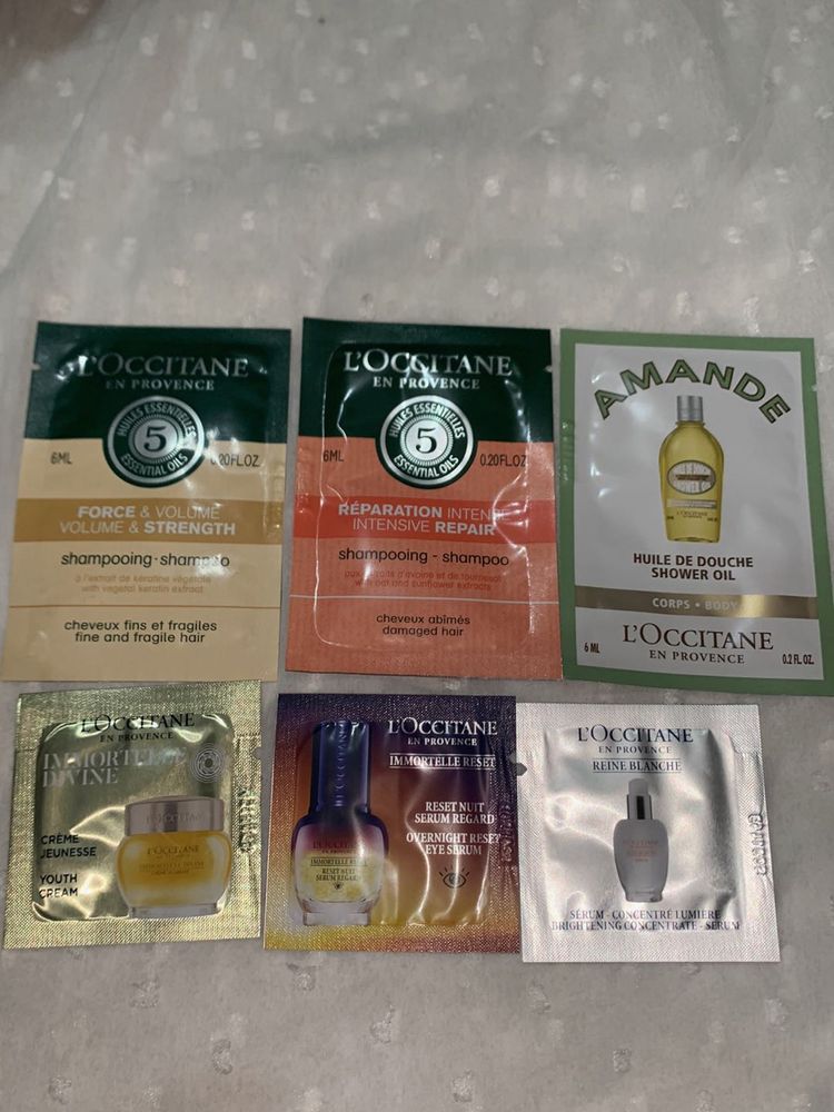 L&#39;Occitane Sample Set