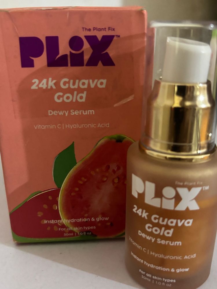 Plix 24k Guava Gold With Vitamin C/hyalueonic Acid
