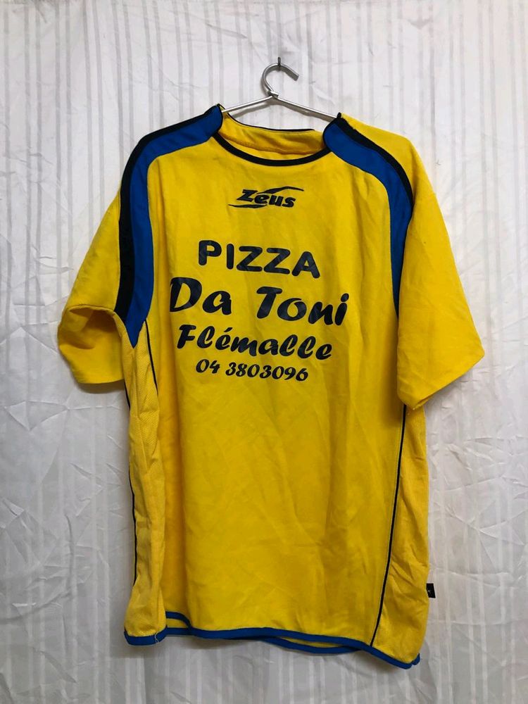 Zeus Yellow Short Sleeve T Shirt