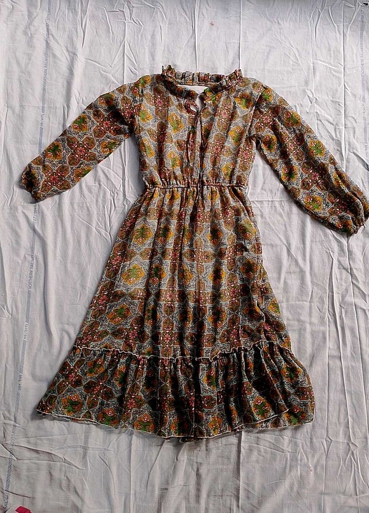 Floral Print Dress 👗