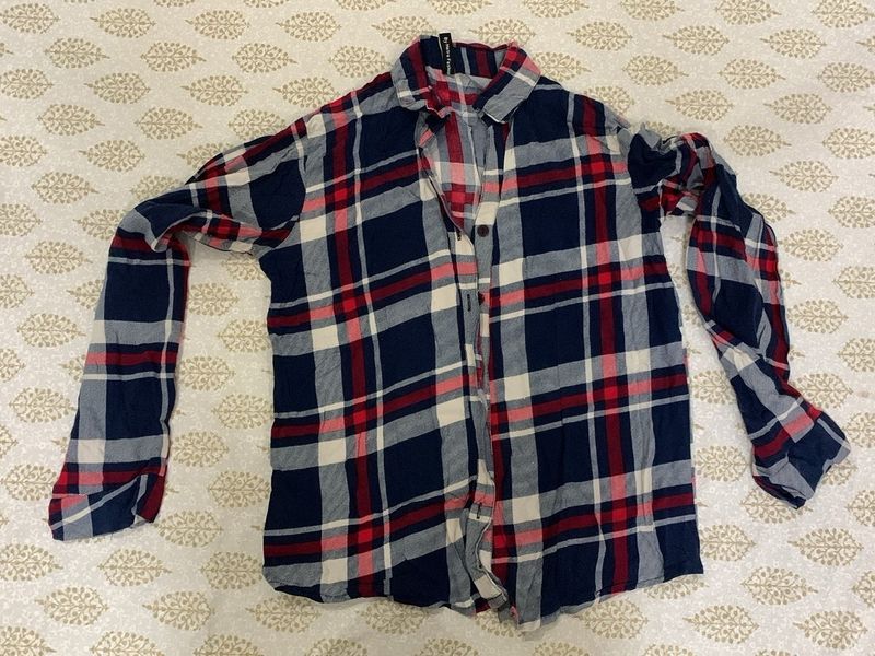 Checked Shirt For Girls