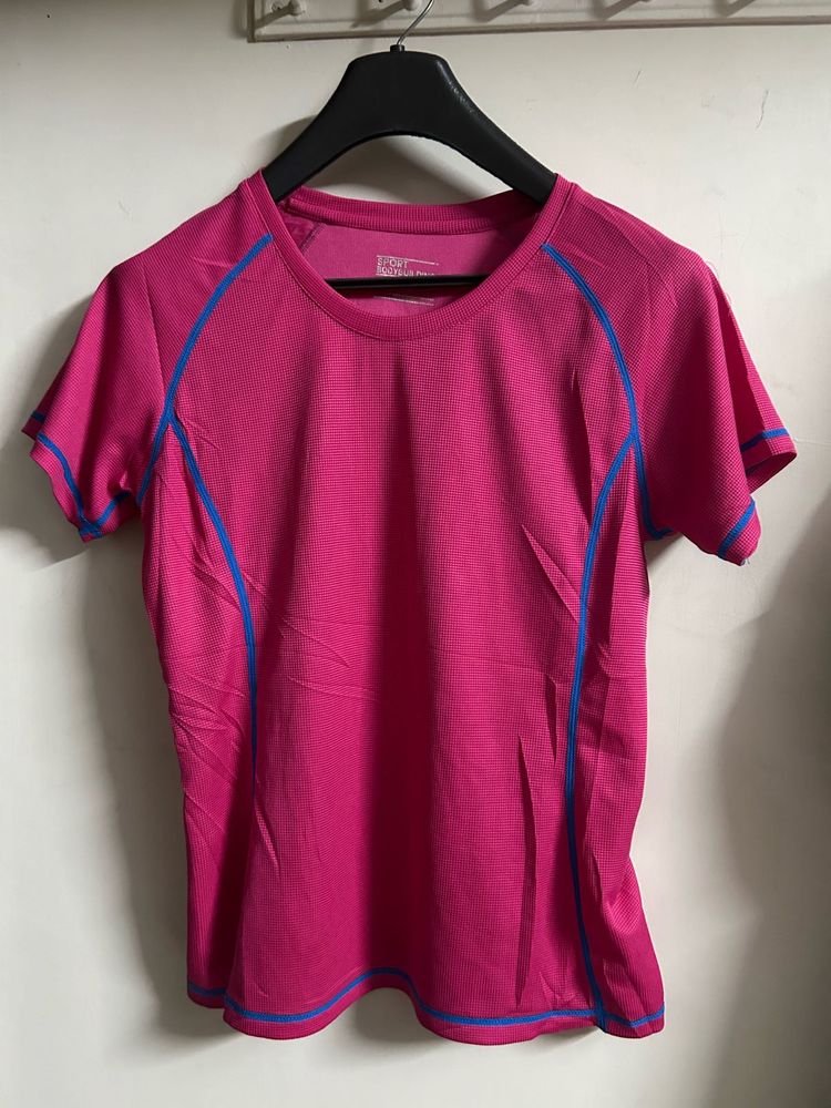 Pink Sporty T-Shirt