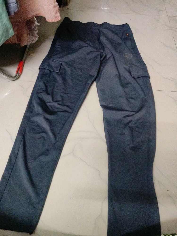 Men's Blue Cargo Pants