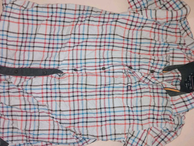 Checked Casual Shirt