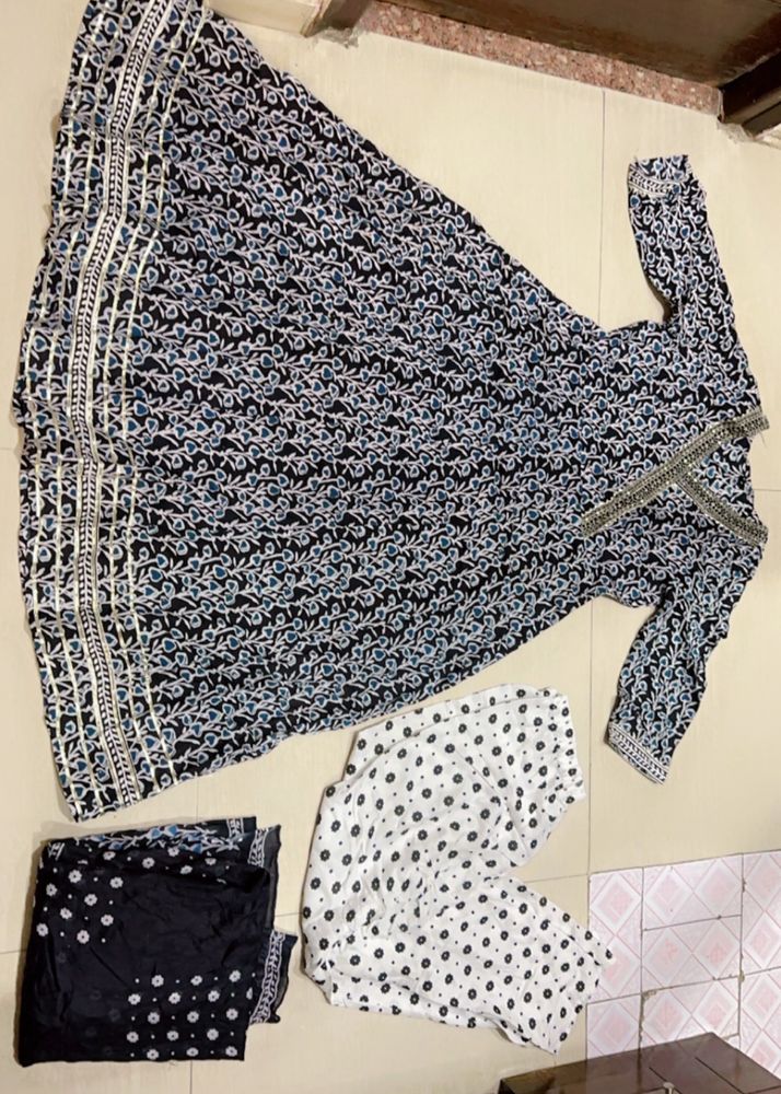 Anarkali Kurta Set With Dupatta