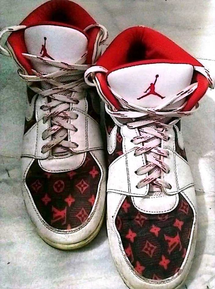 Jordan Louis Vuitton Inspired Sneakers