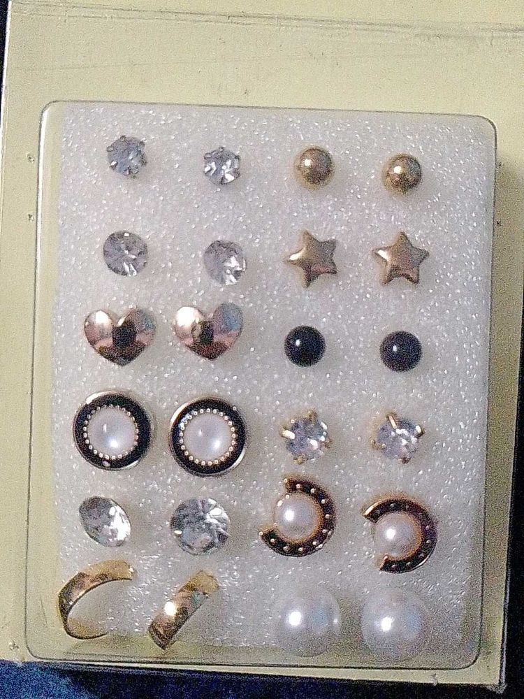 Earring Set - 12 Pairs