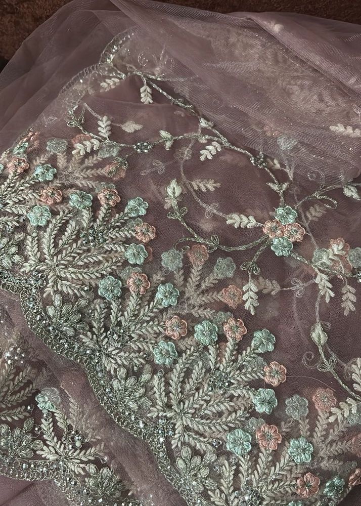 Embroidered Embellished Saree