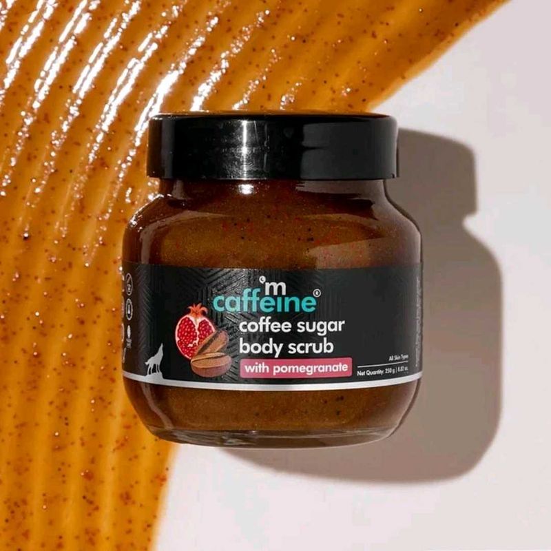 Coffee Sugar Body Scrub with Pomegranate - 250g