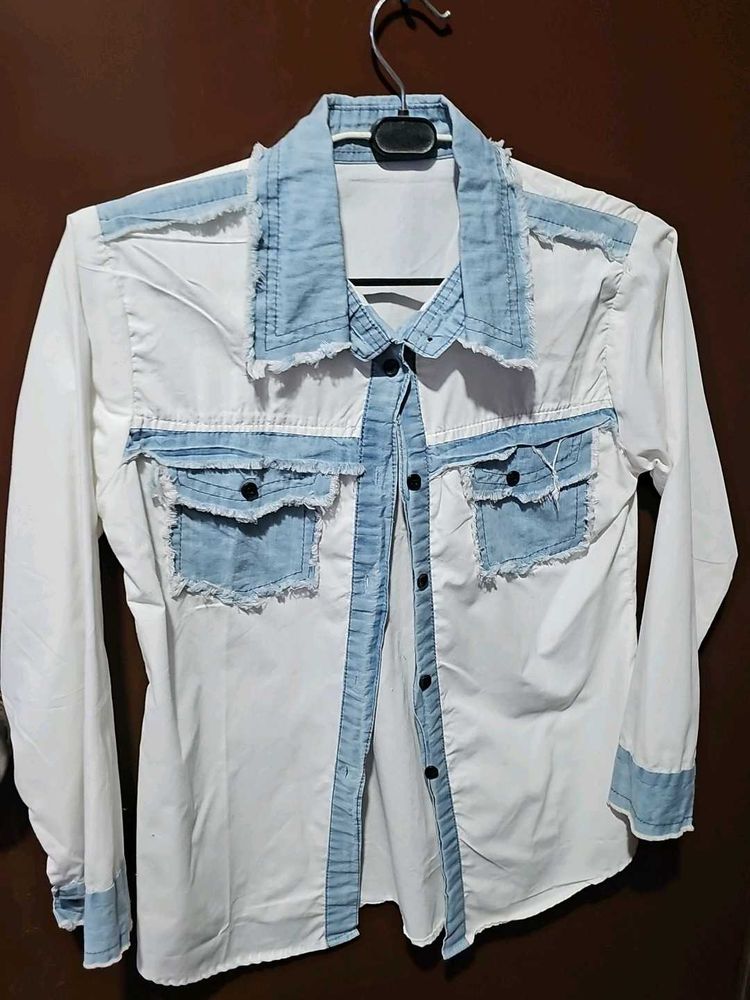 Cotton Shirt, UNUSED n 1 Year Old. Needs One Wash