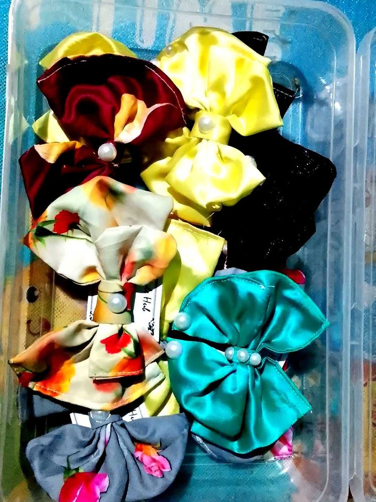 Hair Bows - Set 14 of Various Colors