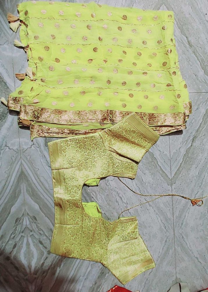 Yellow Saree