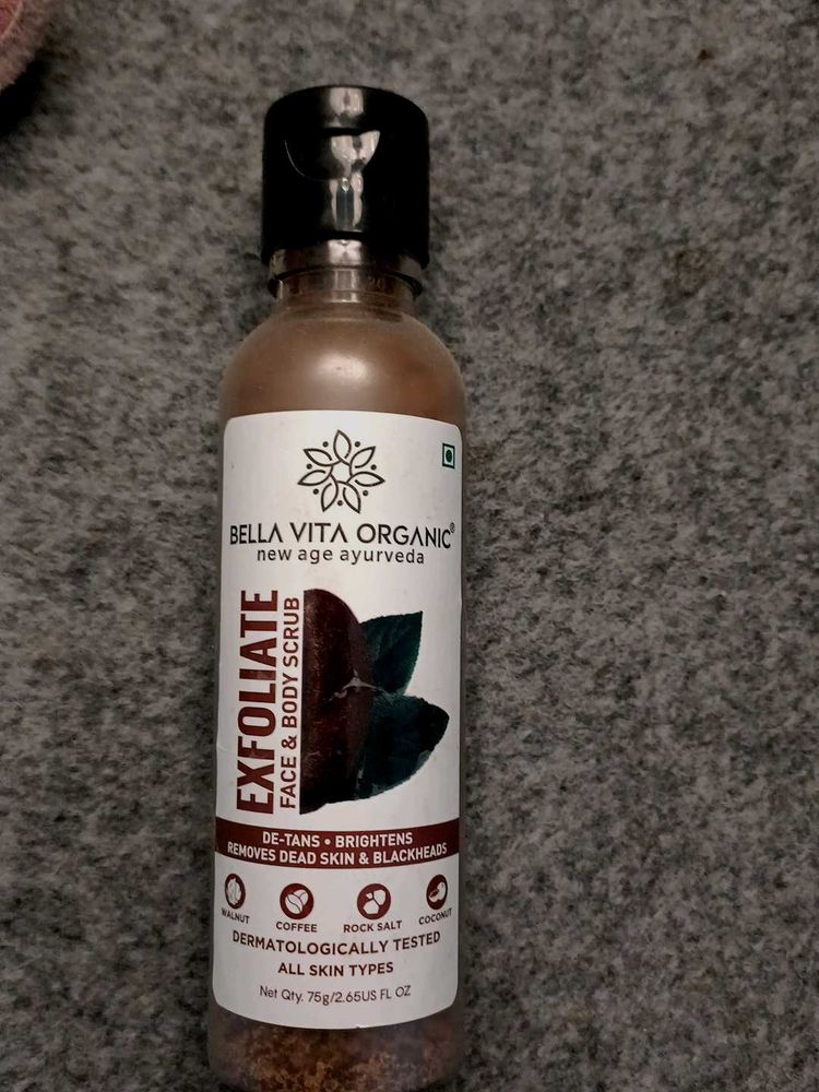 Bella Vita Organic Face &amp; Body Scrub