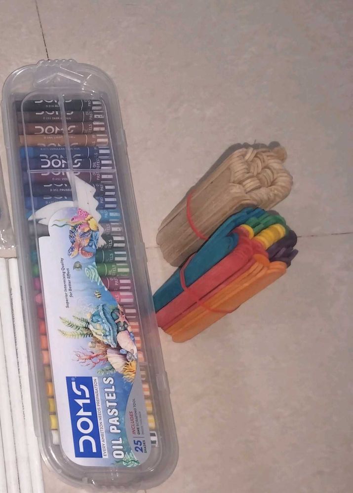 Doms Oil Pastels (25 Shades)