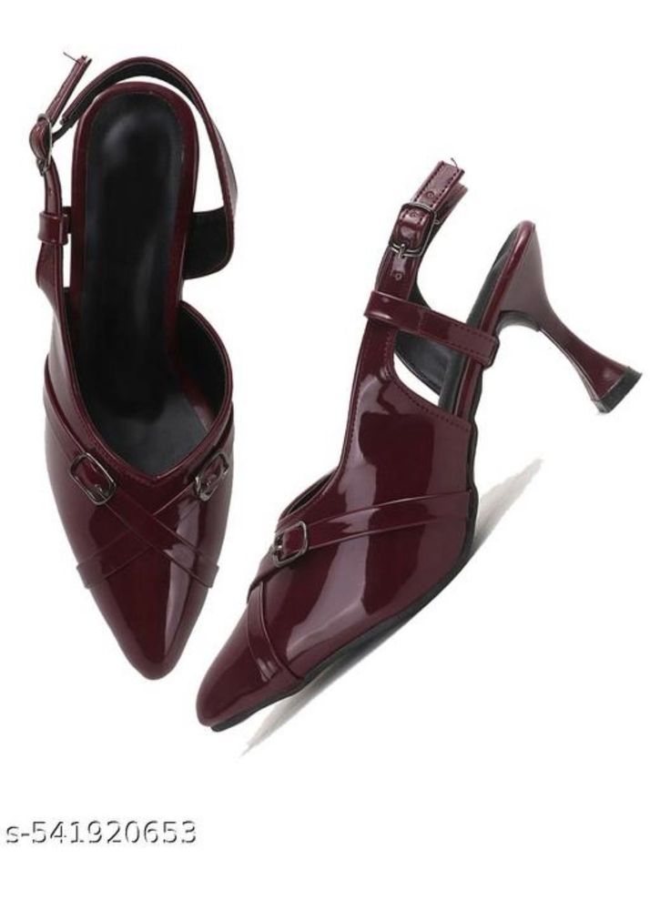 Burgundy Heels