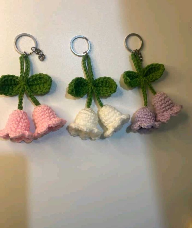 Lily of the valley Bagcharm/Keychain🎐