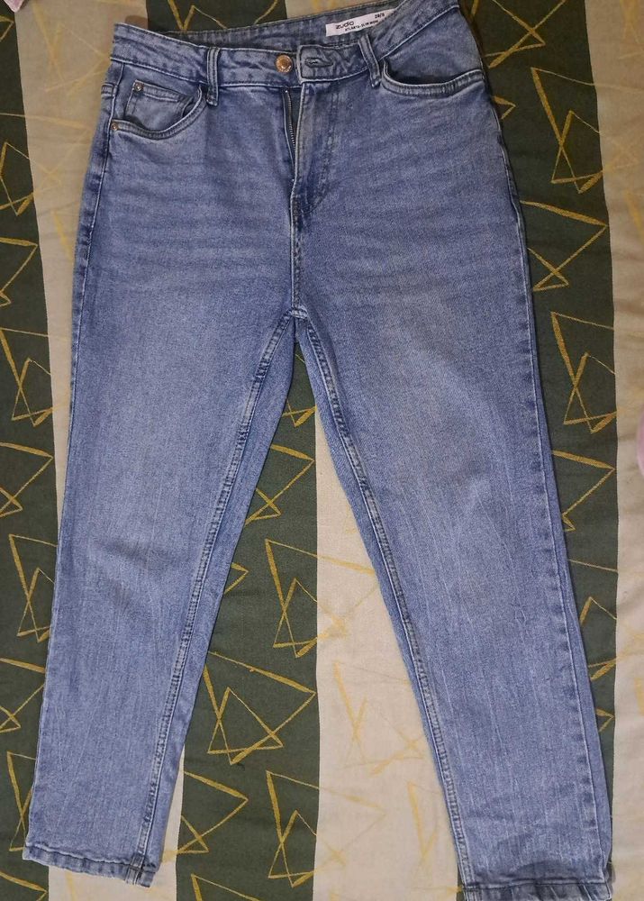 Zudio Slim mom Blue Jeans