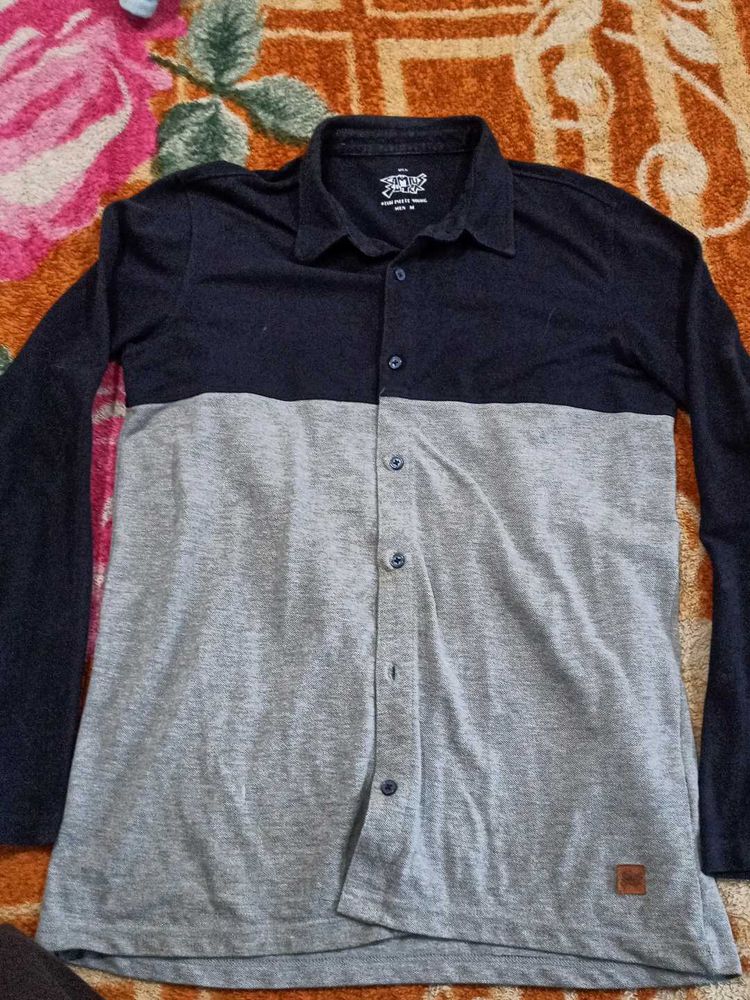 Casual wear shirt cum t-shirt