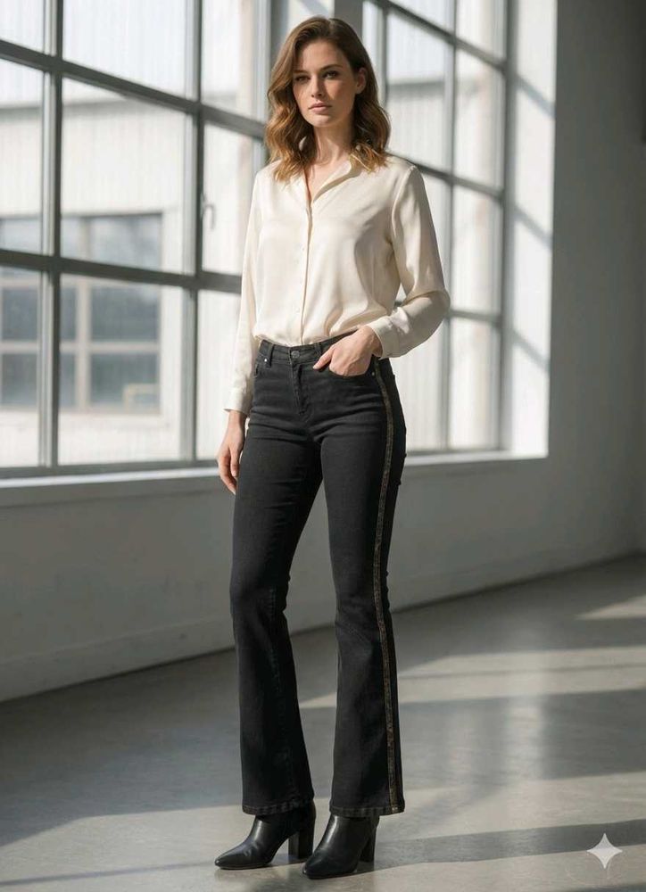 new like bell bottom jeans for gril