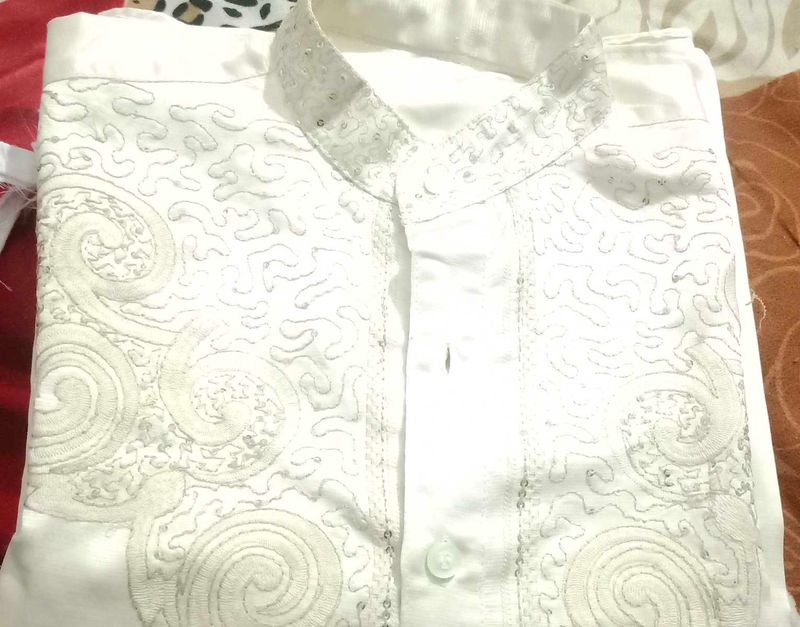 Elegant White Kurta