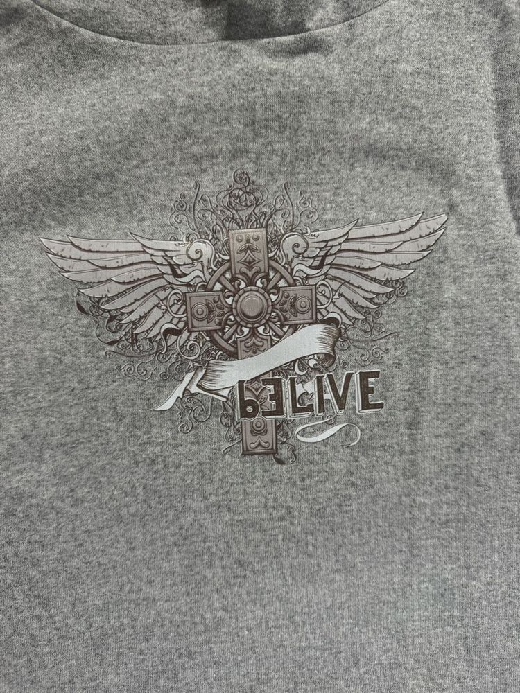 Graphic Print T-Shirt Believe
