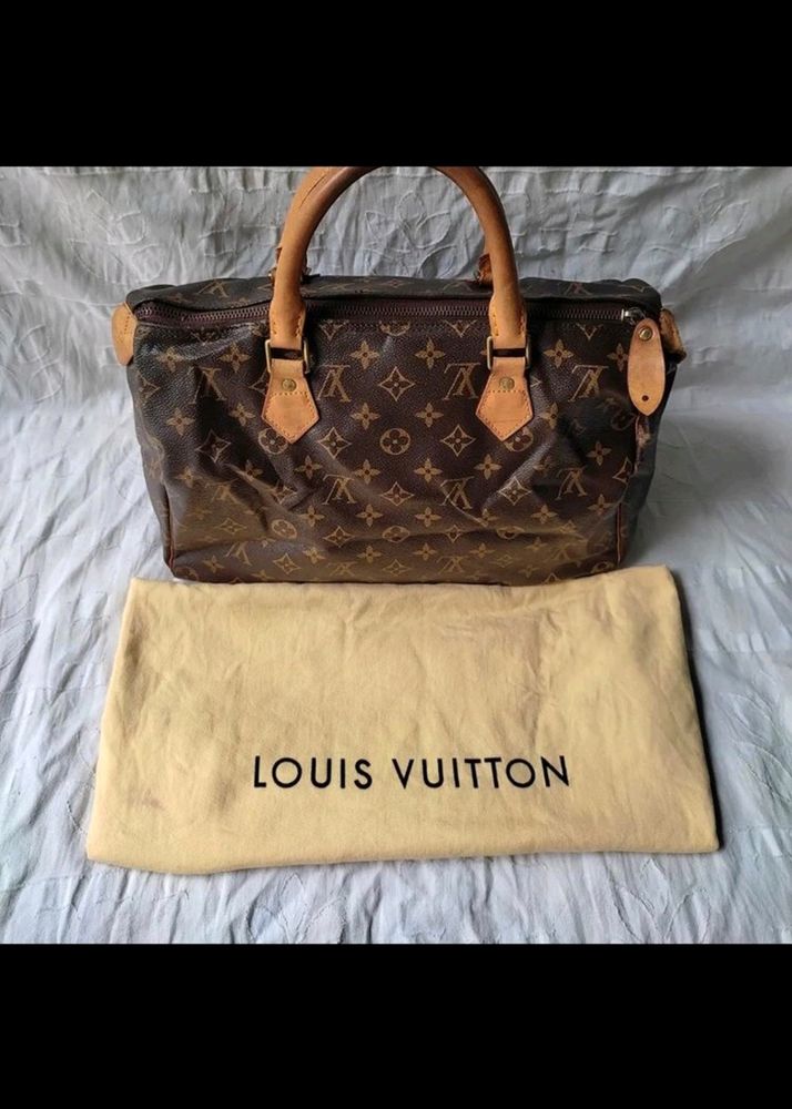 louis vuitton speedy 30 code:SP0947 (COMES with dust bag)