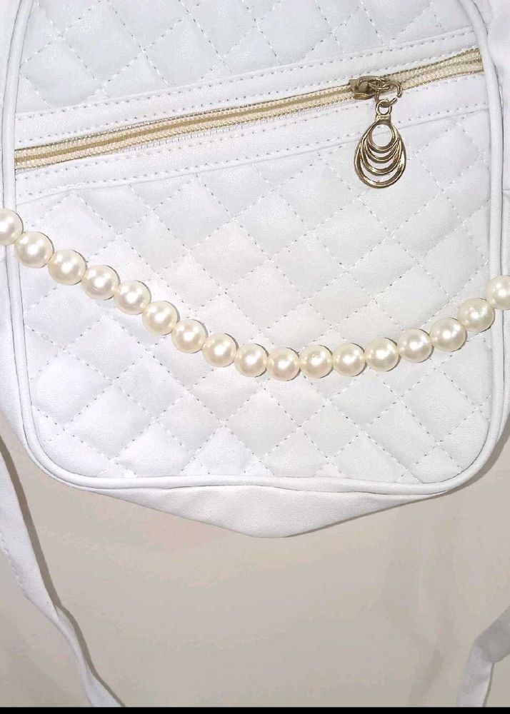 White Sling Bag