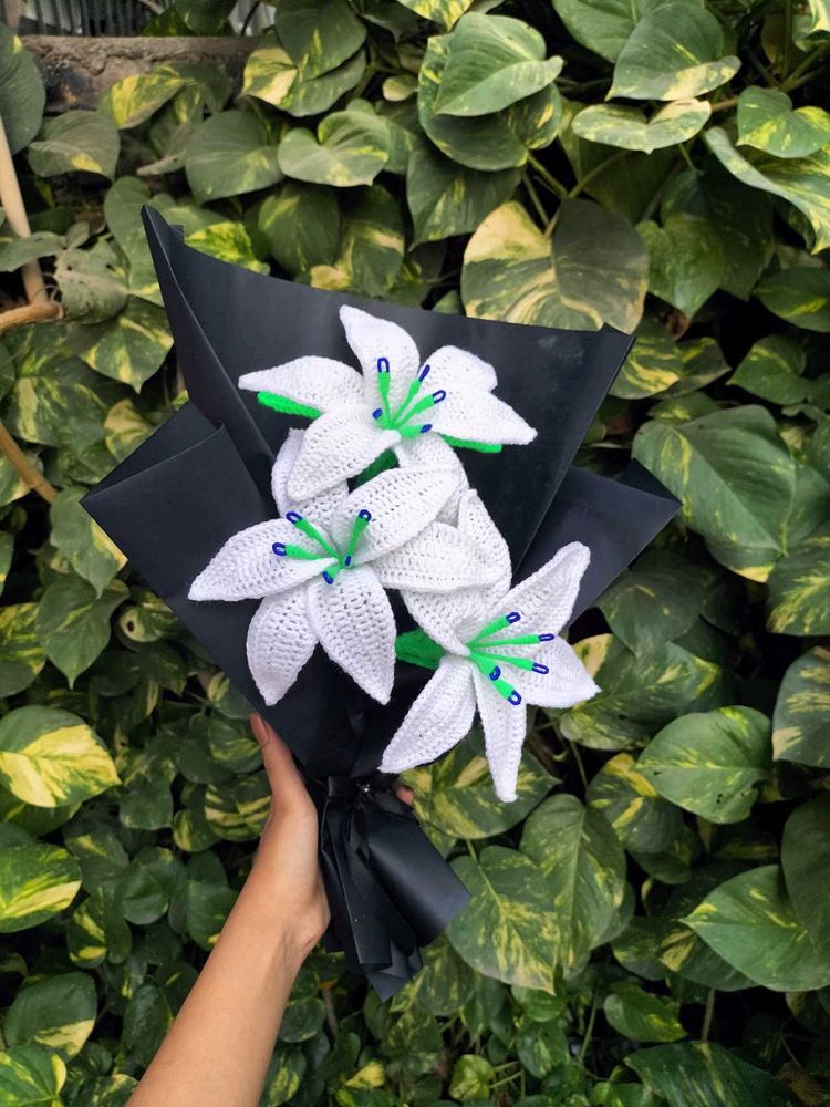 Crochet Flower Bouquet