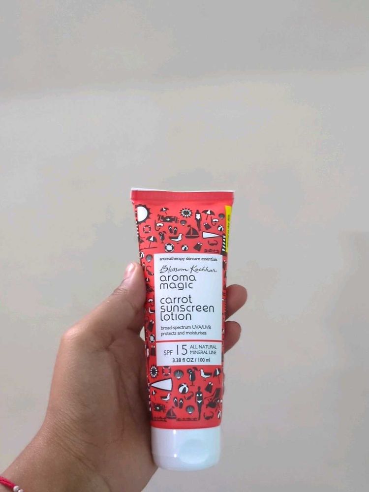 Aroma Magic Carrot Sunscreen Lotion