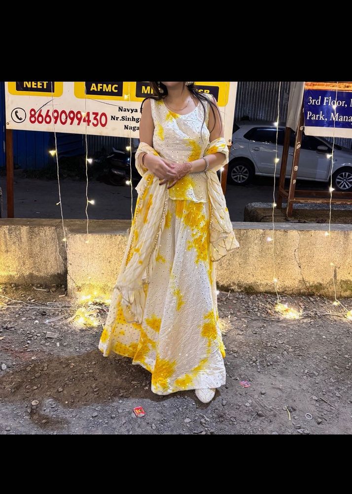 Elegant Ethnic Three-Piece Set