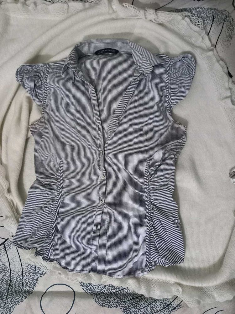 Striped Sleeveless Top