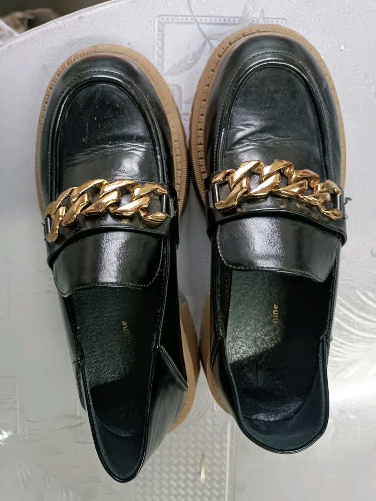 Black Loafers Women