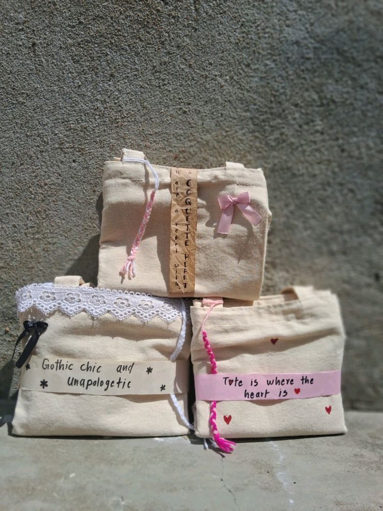 Tote Bags ( Three )