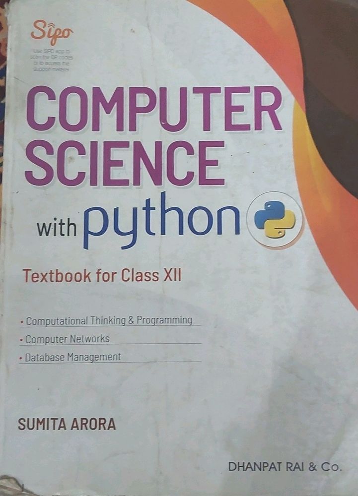 Computer Science Class 12th Sumita Arora