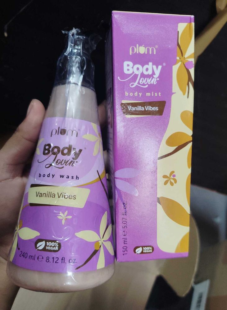 Plum Body Lovin' Vanilla Vibes Set Combo