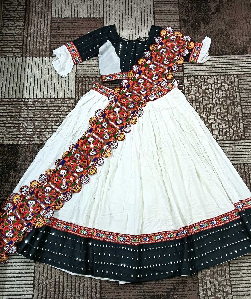 White chaniya choli ✨