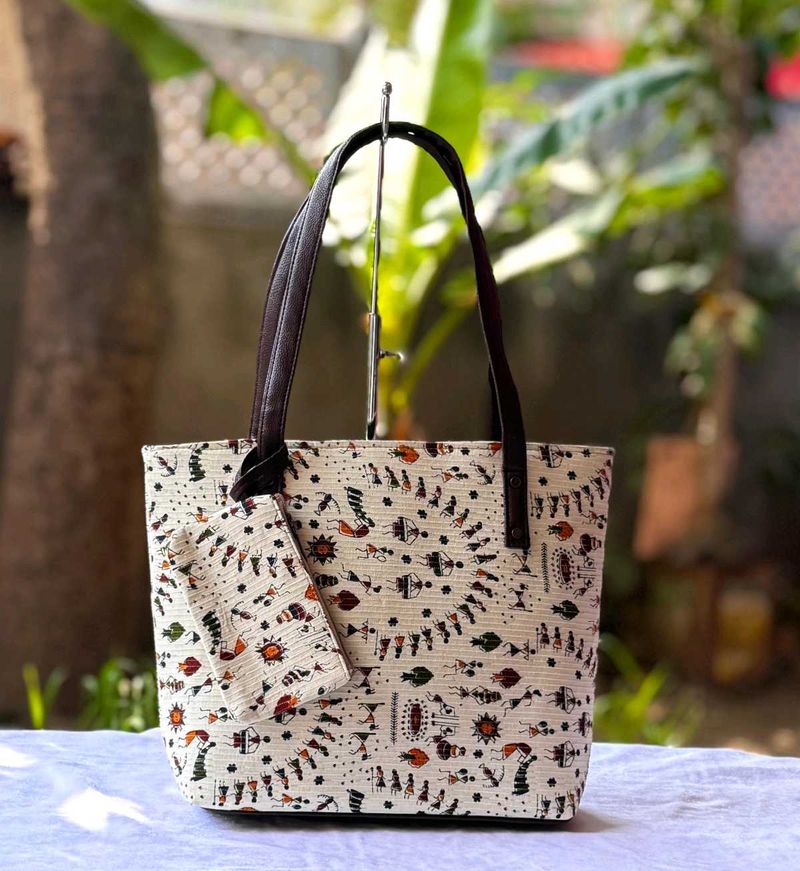 Unique Patterned Tote Bag
