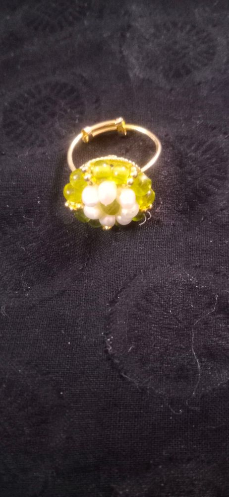 beautiful neckless n ring in combo