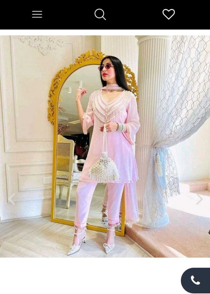 Elegant Pink Kurta 3 pscSet (s-xl)