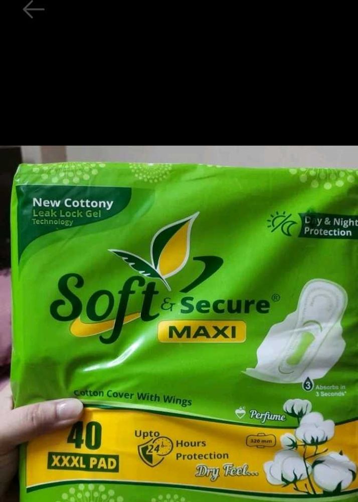 Soft &amp; Secure Maxi Pads