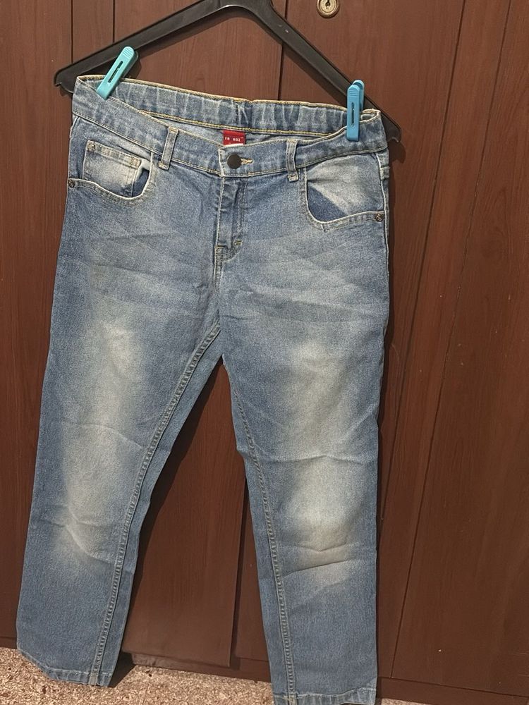 girls  Light Wash Denim Jeans