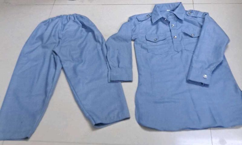 Blue Kurta Pajama Set