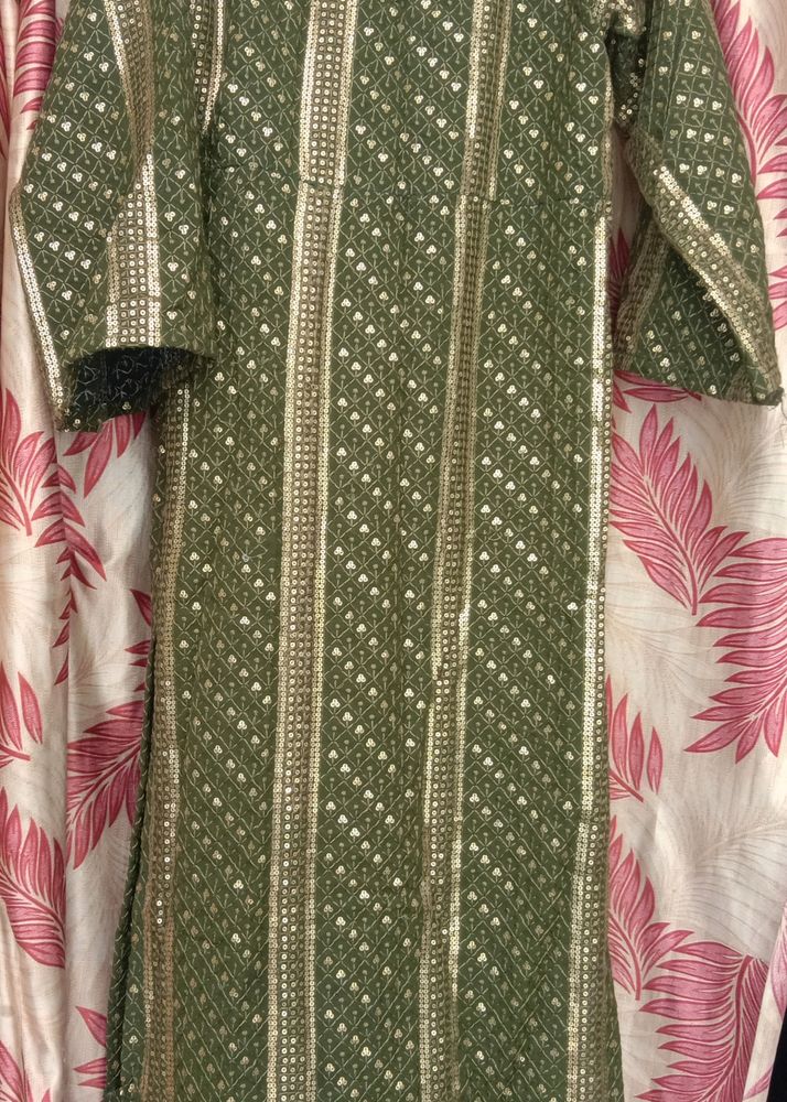 Sequence Work Full Length Kurta