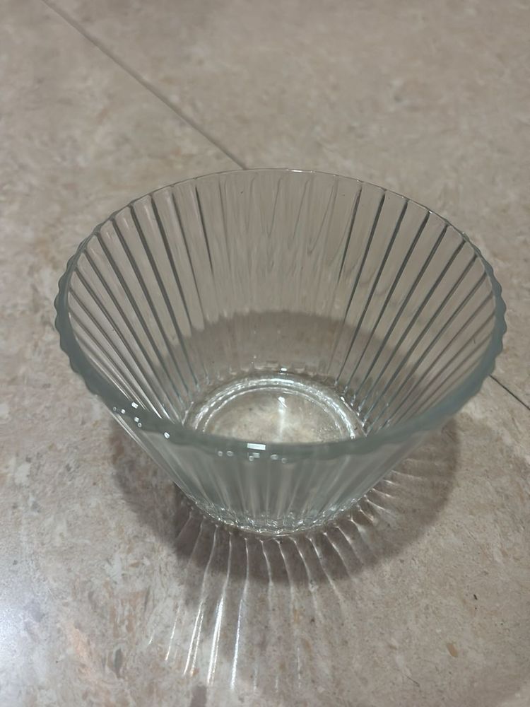 Set Of 6-Glass Dessert Bowls
