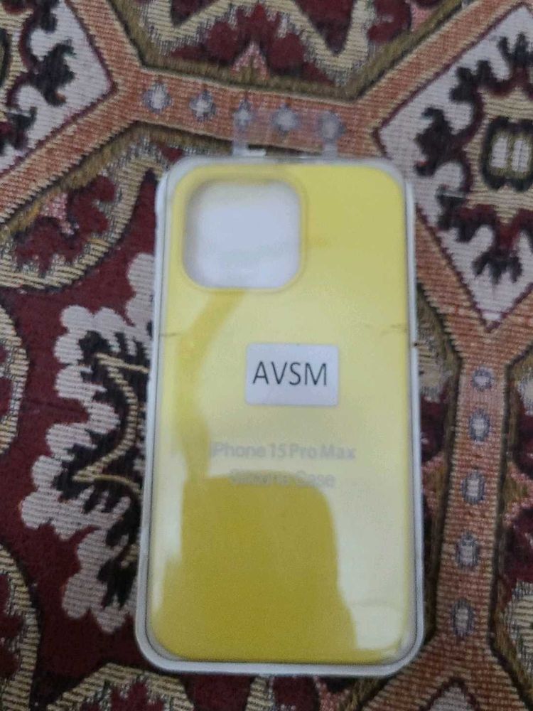 IPhone 15 Pro Maz Silicon Cover