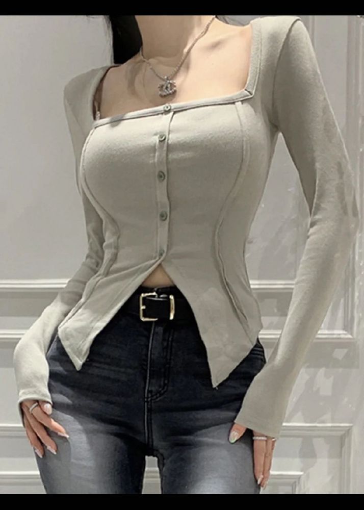 placket top from savana