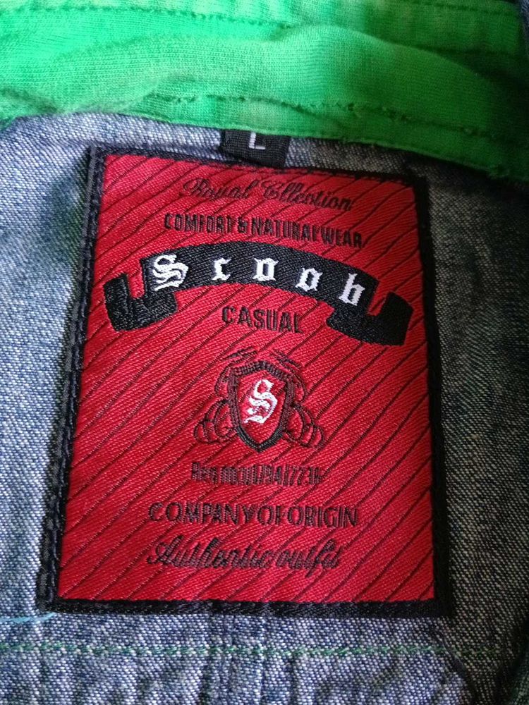 Scoob Casual denim Shirt