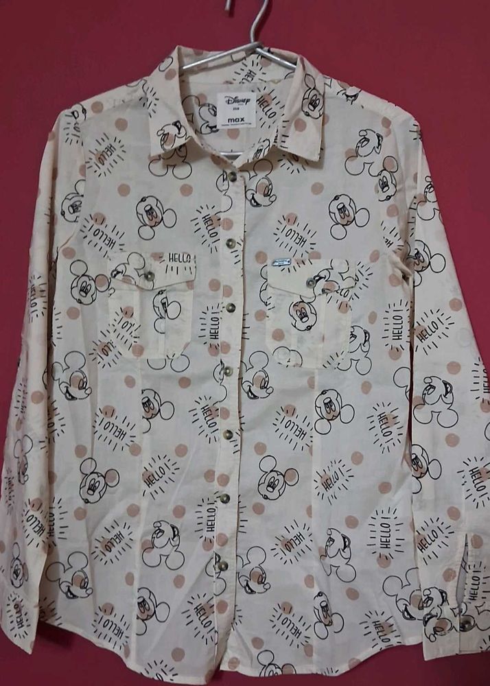 MICKEY MOUSE SHIRT XS
