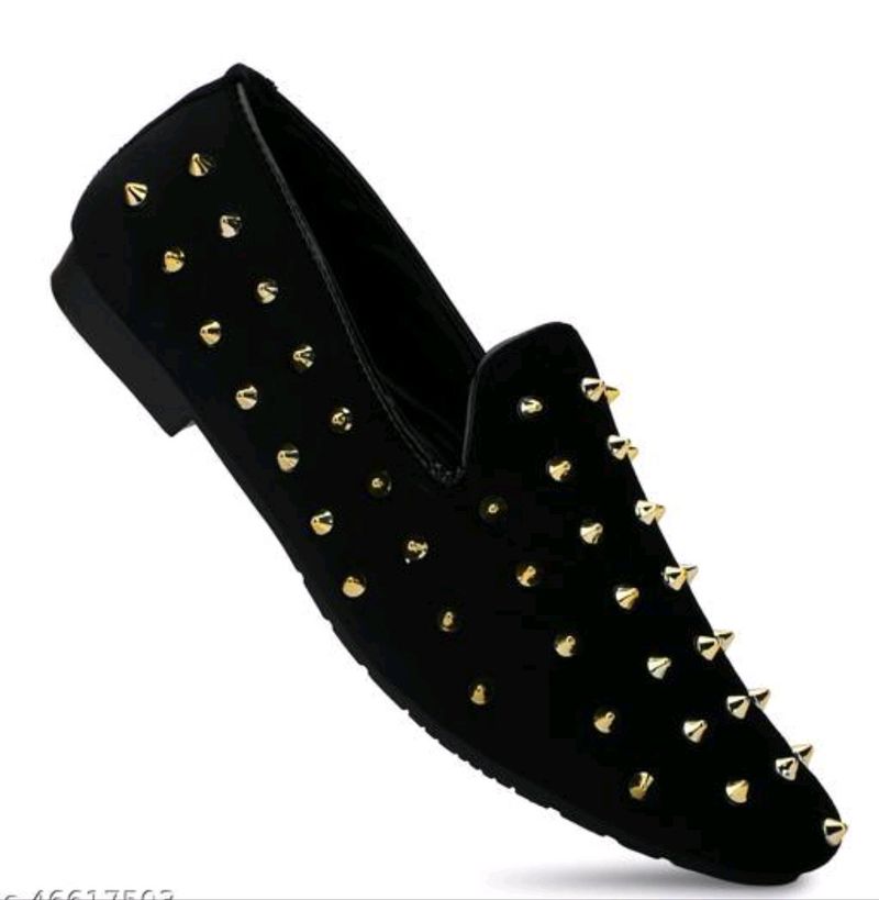 Casual Nagra For Men - BLACK GOLD, Size 6